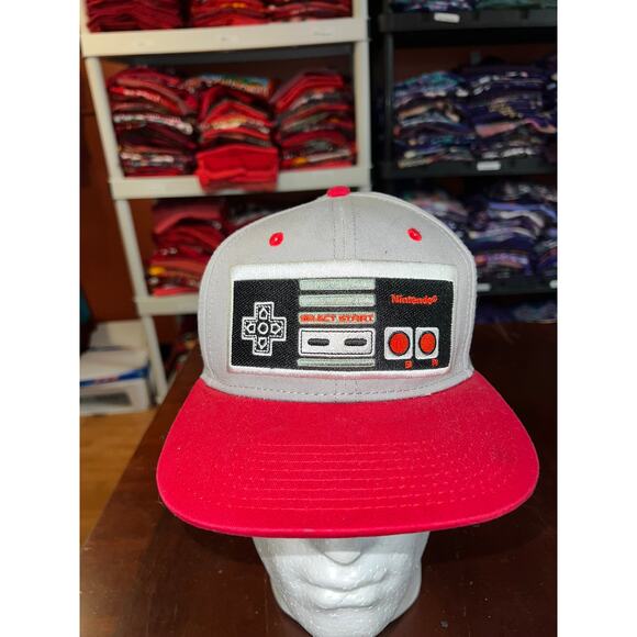 Nintendo Other - Nintendo Hat Super Nintendo SNES Gray Video Game Gaming Cap Headwear